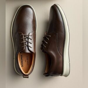 Sonoma Men's Dark Brown Oxfords